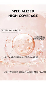 Matte Concealer Cream: Waterproof, Lightweight & Long-Lasting Full Coverage For Eyes, Acne & Freckles, Makeup Concealer