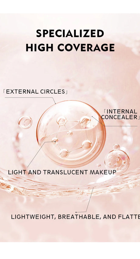 Matte Concealer Cream: Waterproof, Lightweight & Long-Lasting Full Coverage For Eyes, Acne & Freckles, Makeup Concealer