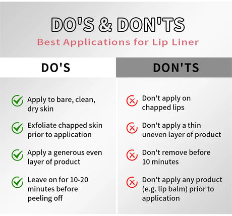 Lip Liner With Peel Off Lip Stain Tattoo Long Lasting Waterproof Transfer Proof Smudge Proof Matte Finish Lip Cosmetic Pencil