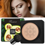 Air Cushion CC Cream Avocado CC Cream Foundation Long Lasting Matte Concealer Moisturizing BB Cream Makeup For Women & Girls