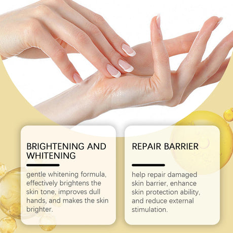 Moisturizing Hand Cream Improve Dryness Skin Nourishing Soften Brightening Hydrating Anti Chapped Hand SkinCare Quick Absorb