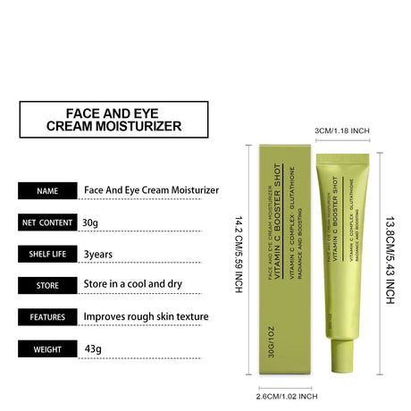 Nicotinamide Skin Moisturizing Cream Lock Water Hydrate Dry Skin Brighten Skins Tone Suitable Face Eye Use Vitamin C Moisturizer