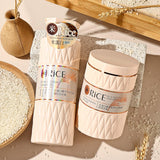 Rice Protein Dandruff Removal Fluffy Smooth Shampoo Amino Acid Dry Hair Conditioner Smooth Baked Oil Hair Mask Hair Care Set