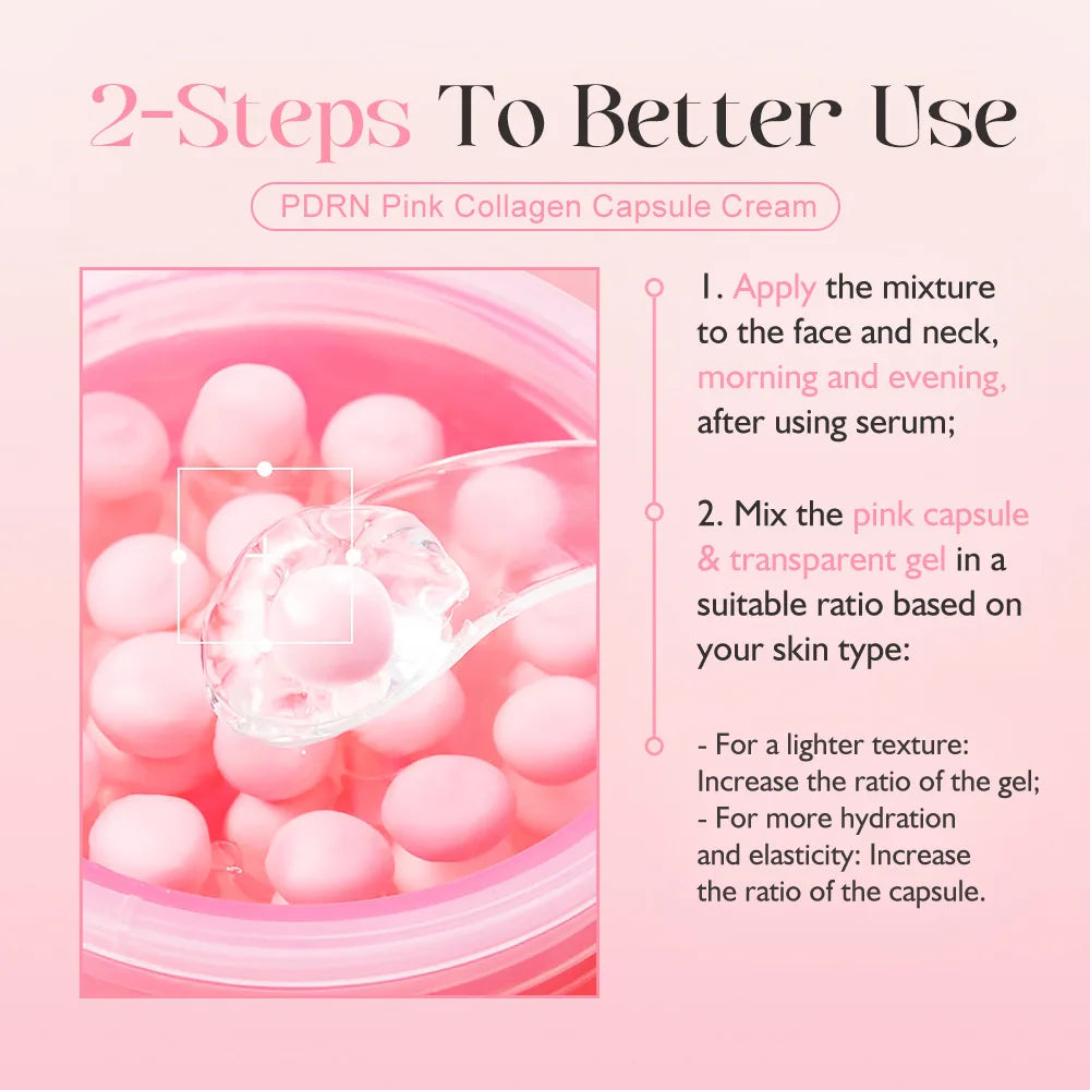 Face Moisturizer Lightweight Moisturizing Cream 5% Niacinamide for Uneven Skin Tone, Glow hydration Collagen Capsule Cream