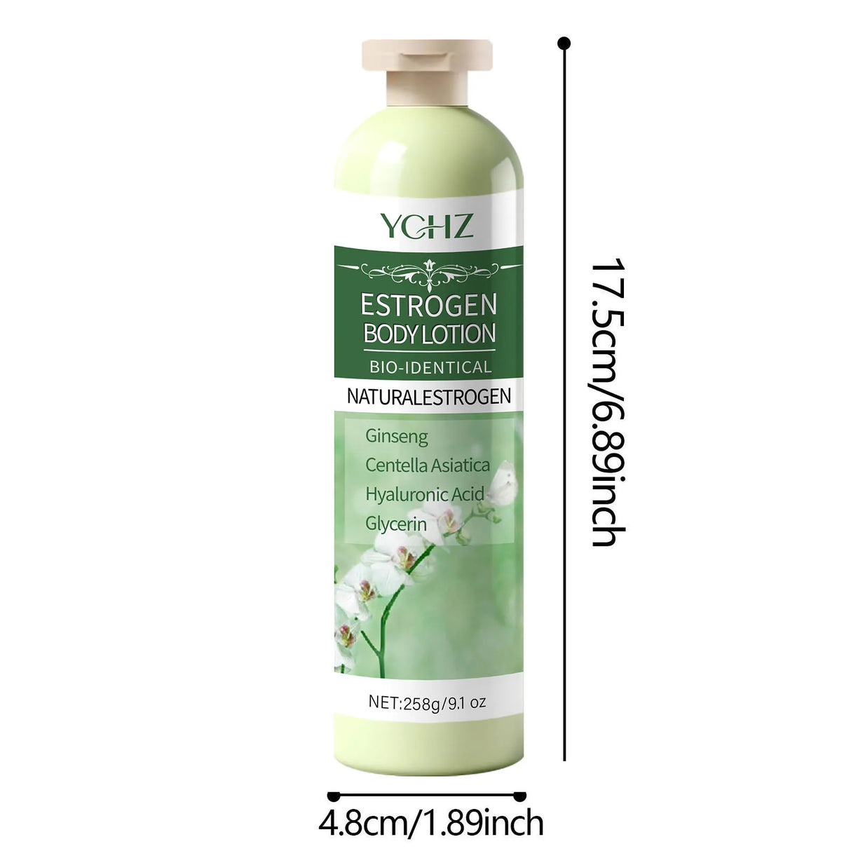 Women's Mood Care Cream, Female Estrogen Cream, Body Care Cream, Body Harmony, Alcohol-Free, Pleasant Fragrance, Suitable for All Skin Types, Made with Natural Ingredients