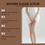 OceAura 100g Natural Brown Sugar Scrub 100g Exfoliating Body Nourishing Deep Clean Pore Shrinking Skin Refreshing