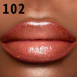 Moisturizing, Plump and Sparkling Lip Gloss, Water-Glossy Mirror Lip Glaze, Glitter Lip Makeup for Women Lip Oil Cosmetics Gifts