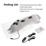 USB Powered Electric Pad Period Heated Pillow Menstrual Colic Heater Cramps Period Neck Shoulder Hot Compress Heating Pad