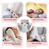 USB Powered Electric Pad Period Heated Pillow Menstrual Colic Heater Cramps Period Neck Shoulder Hot Compress Heating Pad