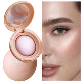 3D Face Highlighter Powder Instant Silky Baked Shimmer Illuminator Makeup Natural Glossy Brighten Contouring Glitter High Gloss