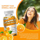 Vitamin C Capsules, Antioxidant, Support Immune System, Cellular Energy Production, Skin Brightening & Collagen Synthesis