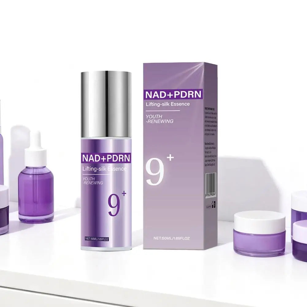 50ml NAD+ Lifting-sil Essence Powerful Peptide Complex Reduces Signs Of Aging Restores Skin Fullness Elasticity Deep Hydration