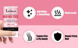 LOCKMIO Floral Scent Wax Stick Smoothing Strong Hold No-Greasy Gel Tames Frizz Broken Flyaway Hair Styling Pomade