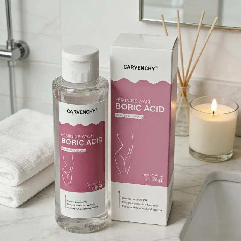 pH Balance Feminine Wash with Boric Acid | Supports Odor Control | Cleanses Discharge | Promotes Healthy Intimate Balance