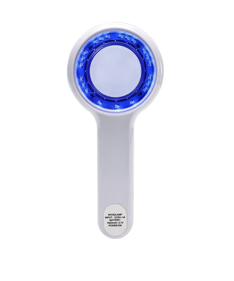 NEW Professional Dermatoscope Skin Medical Magnifier Detection Woods Lamp UVA Lamp For Vitiligo Detection