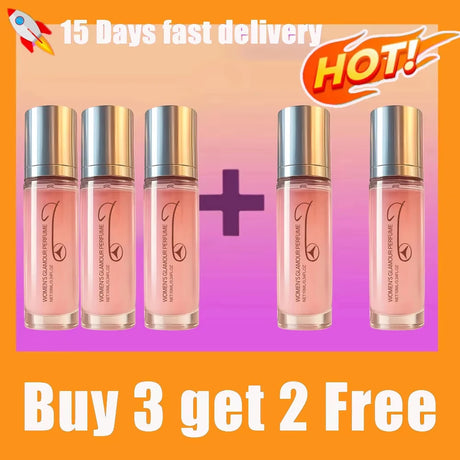 Women‘s Rose Perfume Rollerball, Light & Elegant Scent, Long Lasting & Portable for Day & Date, Fresh Natural Fragrance Gift