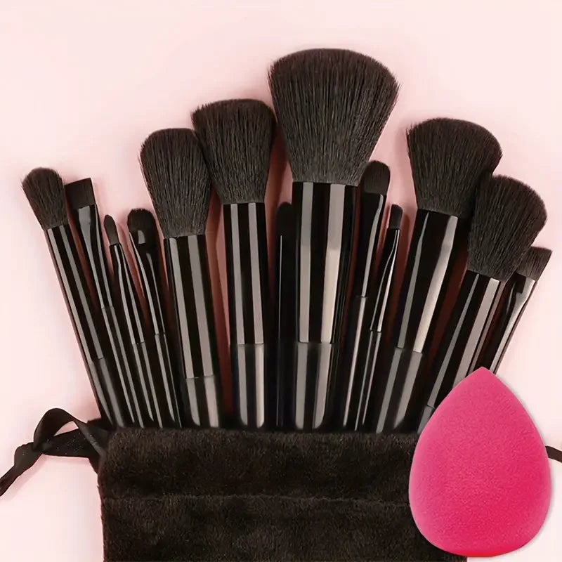 NEW 13PCS Makeup Brush Set Soft Fluffy Eye Shadow Foundation Blush Highlighter Concealer Brush Female Beauty Tool Christmas Gift