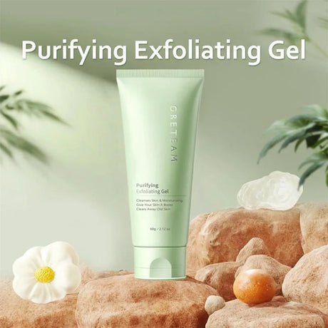 Face Exfoliating Gel Deep Cleansing Pores,Remove Dead Skin Purify Gentle Exfoliate Oil Control Moisturizing Face Scrub Skin Care