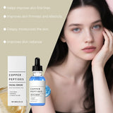 Copper Titanium Essence Hyaluronic Acid Serum For Sensitive Dry Moisturizing Brightening Soothing Face Skin Care Essence