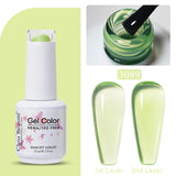 Clou Beaute Jelly Color UV Gel Manicure Summer Pink Nude Gel Nail Rainbow Nail Supplies For Professionals Semi-permanent Varnish