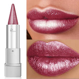 Waterproof and shimmery lipstick, waterproof and sweatproof, long-lasting and smudge-proof, not easy to smudge.