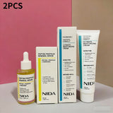Korea NIDA Skin Care Kit - Ultimate Moisturizing Cream, Retinol Probiotic Eye Cream, TXA Renewal Essence, For All Skin Types