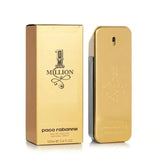 Paco Rabanne 1 Million Men Perfume EDT 100ml Luxury Spicy Woody Scent Iconic Gold Rectangle Bottle Male Cologne Spray Gift Packaging