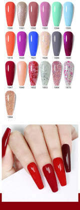 Clou Beaute Gel Color Hema TPO Free 15ml Gel Nail Varnish Soak Off UV Gel Polish Nail Art Manicure Lacquer Nail Art Jelly Gel