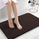 Bathroom Rugs 30x20, Extra Soft Absorbent Chenille Bath Rugs, Rubber Backing Quick Dry, Machine Washable Bath Mats for Bathroom