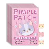 600pieces of cartoon cat acne patches, facial acne patches, concealer acne patches, and pimples patches. Ultra-thin and breathab