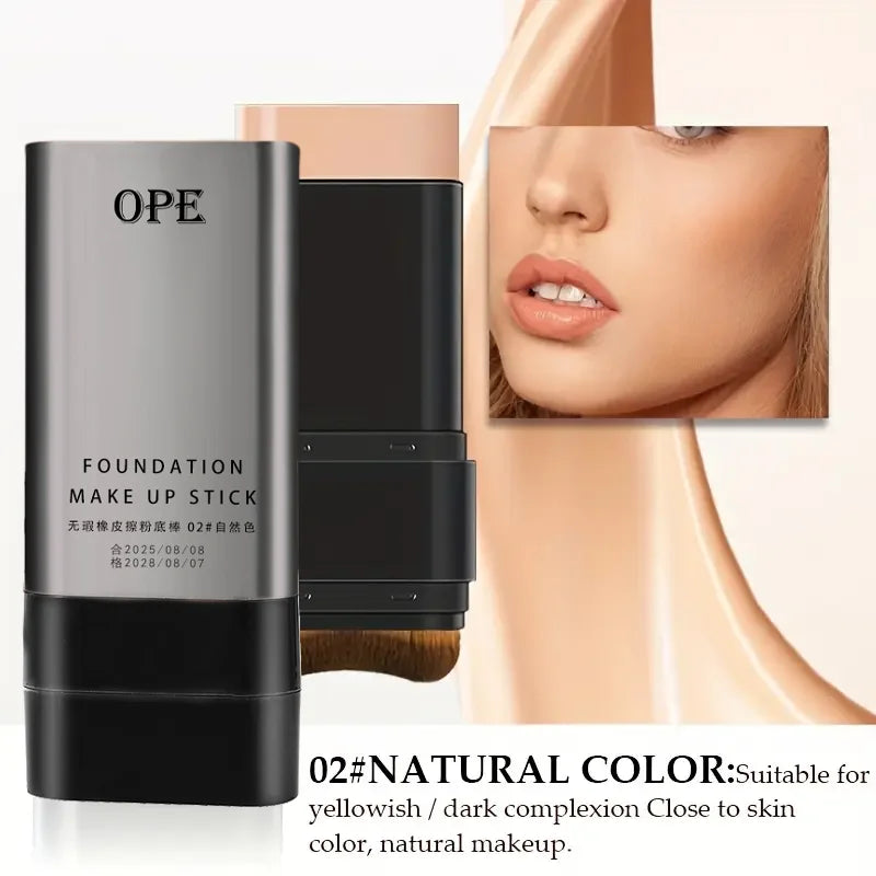 2-in-1 Concealer and Foundation Stick Covers Dark Circles for a Flawless Look