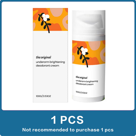 Underarm Brightening Deodorant Cream Long Lasting Hydration Soothe Discomfort Smooth Refine Skin Tone Even Bright Armpit Care