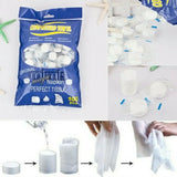 100pcs Compressed Towel Wet Wipes Paper Face Towel Tablet Disposable Napkin Portable Magic Towel Coin Tissues Make Up for Travel