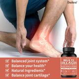 Multi Collagen for Women & Men - Type I, II, III, V, X, Hydrolyzed Collagen Peptides Supports Hair, Skin, Joint Health