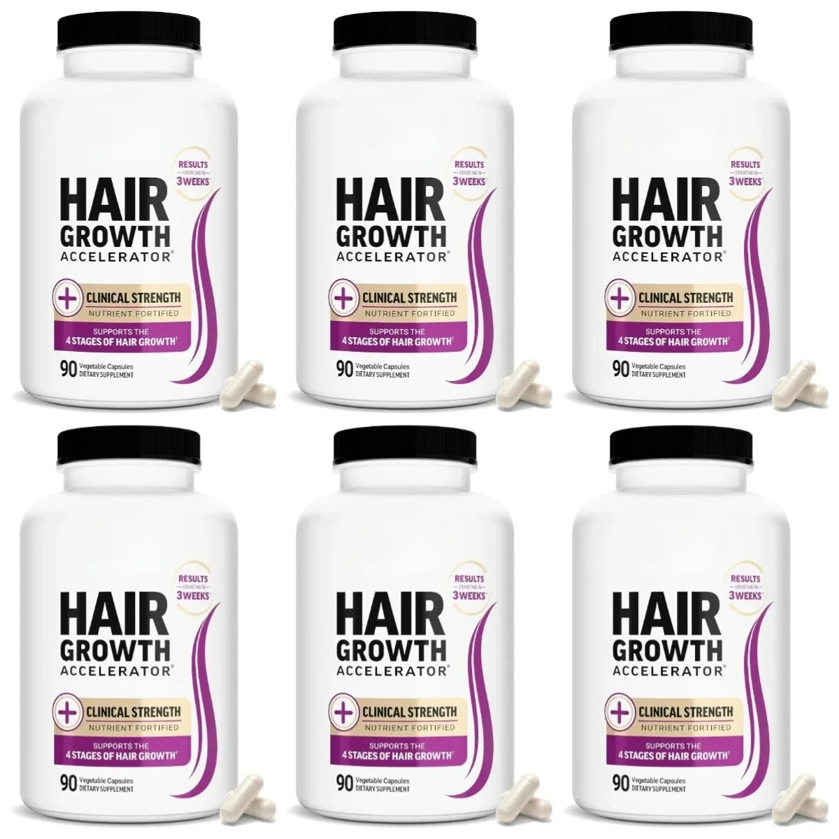 Hair Skin Nails Support Vitamins with Biotin Collagen Saw Palmetto 10000mcg Biotin Vegan Capsules Beauty Nutrition Formula