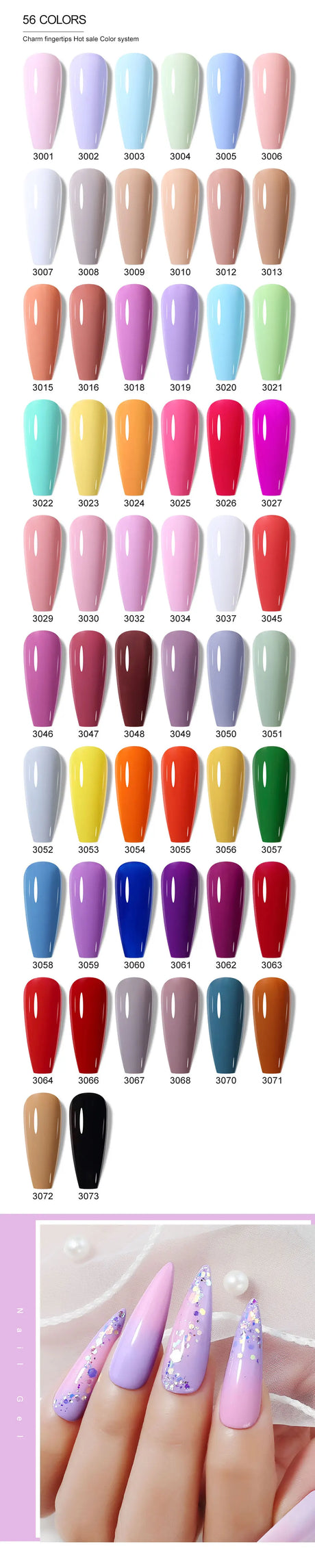 Clou Beaute Grey Color Nail Gel Polish Full Coverage Nail Polish Dark Red Gel Lacquer Varnish Vernis Semi Permanent Nail Art