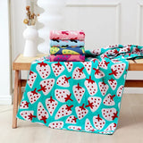 Two Three Layers Pure Cotton Gauze Bath Towel Adult Girl Kawaii Cartoon Towel 70x140cm Home Absorbent Bathroom Wrap Quick-Dry