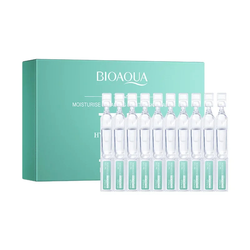 30pcs/box BIOAQUA Retinol Vitamin C Hyaluronic Acid Serum for Face Moisturizing Firming Hydrating Facial Essence Face Skin Care