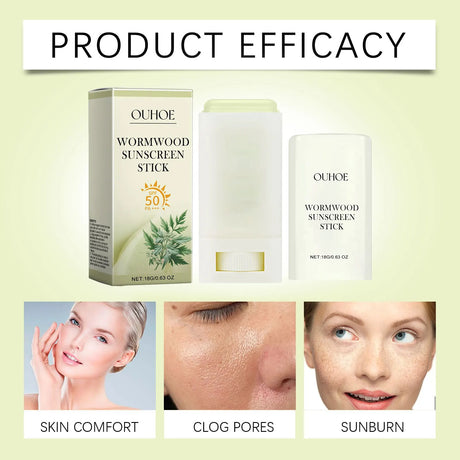 Sunscreen Stick UV Protective Sunblock Isolation Refreshing Skin Moisturizing Oil Control Anti-Dryness Body Treatment Sun Stick