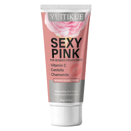 YUITIKUE Women Intimate Care Cream Vitamin C Centella Chamomile Gentle Moisturizing Smooth Daily Private Area Skin Care 60g