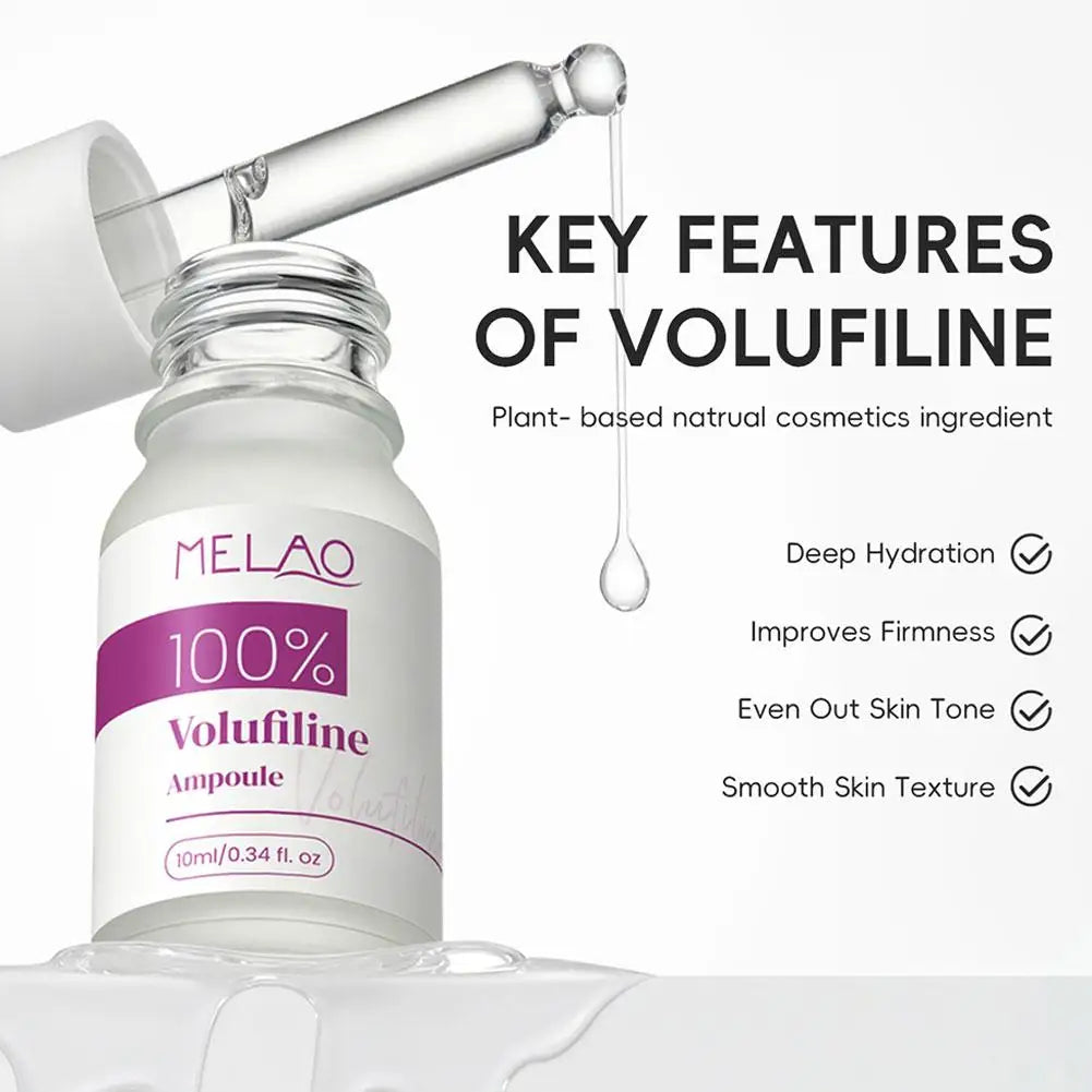 Volufiline Centella Asiatica Serum 10ml Gentle Soothing Moisturizing Facial Ampoule Essence Niacinamide Plumping Fast Absorbing