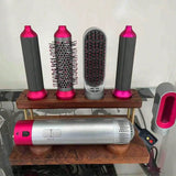 A New Generation Of Upgraded Version Of Strong Suction Five-In-One Hot Air Comb, Multi-Functional Head Changer, Hair Dryer, Straight Curling Iron, Hair Dryer