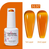 Clou Beaute Jelly Color UV Gel Manicure Summer Pink Nude Gel Nail Rainbow Nail Supplies For Professionals Semi-permanent Varnish
