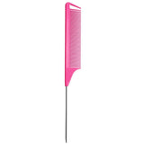 Pro Pointed Tail Salon Hairdressing Hair Styling Anti-static Comb Hair Brush Steel Needle Pin Rat Tail Combs Barber Accessories