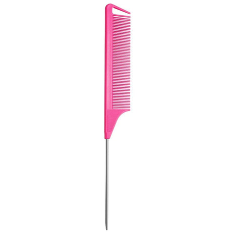 Pro Pointed Tail Salon Hairdressing Hair Styling Anti-static Comb Hair Brush Steel Needle Pin Rat Tail Combs Barber Accessories