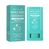 Whole Body DeodorantInvisible Cream Stick Deodorizing Fast Drying Retain Scent Refreshing Body Wrist Odor Anti Sweat Creams for