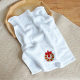 Christmas towels and bath towels, Christmas red towel and bath towel set, Merry Christmas bathroom supplies, Christmas gifts