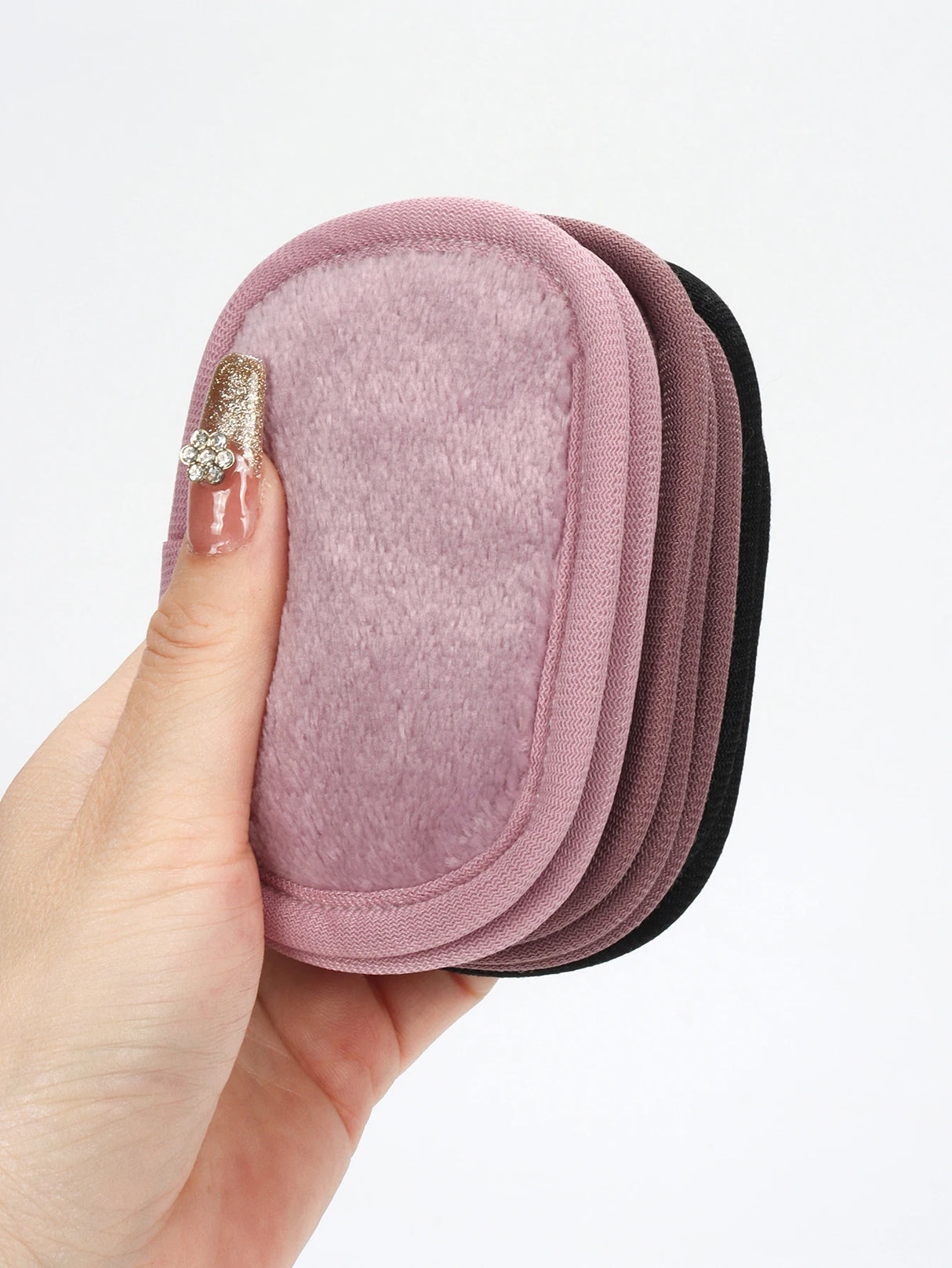 810 Makeup Remover Wipes Gradient 7Pcs, Machine Washable, Reusable Makeup Remover Tools for All Skin Types