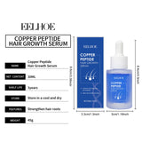 Copper Peptide Hair Density Serum Nourishing Scalp Strengthening Hair Follicles Anti Breakage Fuller Healthier Hair Lightweight & Fast Absorbing