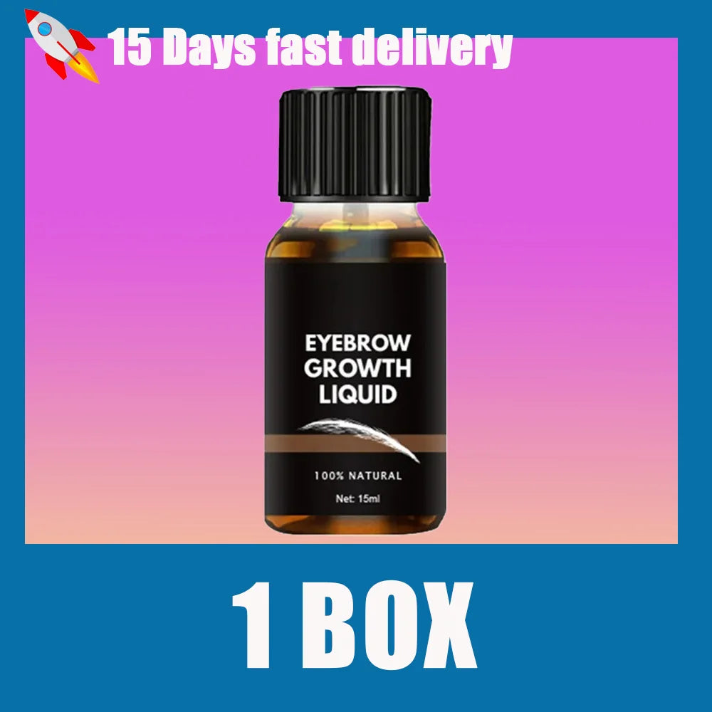 Eyelash & Eyebrow Growth Serum – Prevents breakage, delivers fuller results in 7 days, ideal for daily eye care.